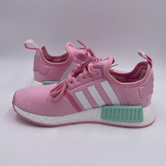 adidas NMD R1 Pink Womens Shoes - Picture 2 of 8